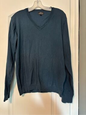 Next Women’s Teal V-Neck Sweater Size Medium